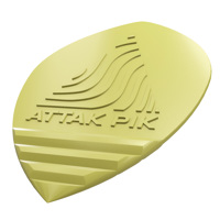 

Acoustik Attak Blade Guitar Pick, Yellow, 3-Pack