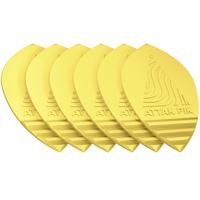 

Acoustik Attak Blade Guitar Pick, Yellow, 6-Pack