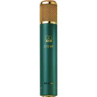 

AKG Acoustics C12 VR Reference Multi-Pattern Tube Studio Condenser Microphone, Green