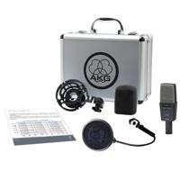 

AKG Acoustics C414 XLS Reference Multi-Pattern Large-Diaphragm Studio Condenser Microphone