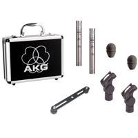 

AKG Acoustics C451 B Matched Pair Reference Small-Diaphragm Studio Condenser Microphone, Set of 2, Satin Nickel