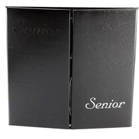 

TAP Commencement Designer Photo Gallery Folio, 4x6-8V Vertical, Color: Black/Black/Silver