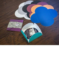 

TAP CD/DVD Petal Case, Holds One 5x5" Standard CD or DVD Pack of 100, Color: Kraft