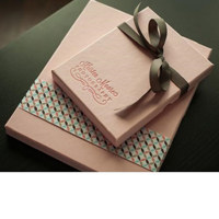 

TAP Premium Print Boxes, Size 6.5x4.5 x .75, Color:Bubblgum.