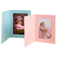 

TAP Boutique Photo Folders, For a 4x6" Linen finish, Side loading, Color: Pack of 100, Bubblegum