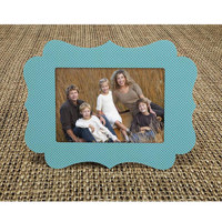 

TAP Chic Easel Stylish Diecut Frame, For a 4x6" Photo, Pack of 100 Color: Diamond Turquoise