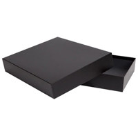 

TAP Black Coated Album Box, with Black Liner, for Up to 10x10x2" Albums.