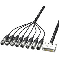 

Alva 16.4' Digital AES/EBU Multi-Core Cable, Pro Series, D-Sub25 Male to 8x XLR