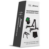 

Alvarez Masterworks Accessory Pack Includes Guitar Stand, Tuner, Capo & Polishing Cloth