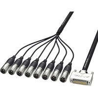 

Alva 16.4' Analog Multi-Core Cable, D-Sub25 Male to 8x XLR Male