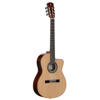 

Alvarez Cadiz CC7HCE Concert Classical Hybrid Semi-Acoustic Guitar, Pau Ferro Fingerboard, Natural Gloss