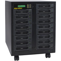 

Aleratec 1:16 HDD Copy Cruiser IDE/SATA High-Speed Wireless Duplicator, >2TB HDD Capacity, Up to 120 MB/s Transfer Rate, FAT16/32, Linux ext2/3/4, NTFS