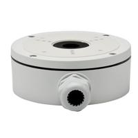 

Alibi Round Junction Box for ALI-IPU/ALI-BC Series Varifocal Security Cameras