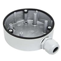 

Alibi Round Junction Box for ALI-IPV3030RV, ALI-NS1032VR and ALI-NS1044VR Dome Security Cameras, White