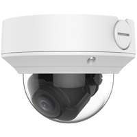 

Alibi 4MP IP Dome 131ft IR Starlight Smart Sense 2.7-13.5mm Motorized VF WDR Audio-Alarm IO Ultra H.265 SD-Card, HNC24-VUZAI-0