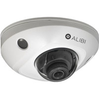 

Alibi ALI-NS1124VR 4MP Starlight 30' IR Vandalproof WDR Day & Night Outdoor Wedge Dome IP Security Camera, 2688x1520 at 30fps, PoE, IP66 & IK08