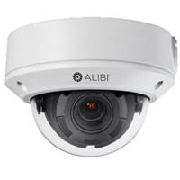 

Alibi ALI-NS1132VR 2MP 1080p 100' IR WDR Day & Night Outdoor IP Dome Security Camera with 2.8-12mm Motorized Varifocal Lens, H.264 & H.265, 30 fps, IP67