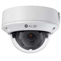 

Alibi ALI-NS1132VR 2MP 1080p 100' IR WDR Day & Night Outdoor IP Dome Security Camera with 2.8-12mm Motorized Varifocal Lens, H.264 & H.265, 30 fps, IP67