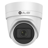 

Alibi ALI-NS2112VR 2MP 100' IR Outdoor Day & Night WDR Turret Dome IP Security Camera, 2.8-12mm Varifocal Lens, Vandalproof, White