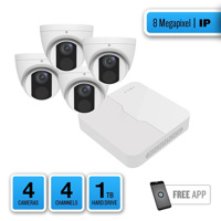 

Alibi 4 Camera 2.MP IR IP Turret System with 4 Channel NVR 1TB, SCSYSN2-T4041