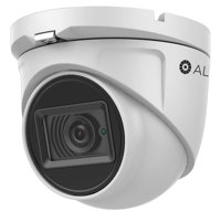 

Alibi ALI-TP1135R 5MP 2560x1944 65' IR Day & Night Outdoor HD-TVI/AHD/CVI/CVBS Wide Angle Turret Camera with 2.4mm Fixed Lens, IP67