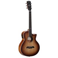 

Alvarez Artist Series LJ2CESHB Little Jumbo Travel Cutway Acoustic Guitar with Deluxe Gig Bag, Shadowburst