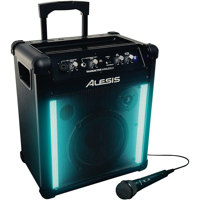 

Alesis TransActive Wireless 2 8" 50W Portable Powered Speaker with Microphone and LED Light, Single