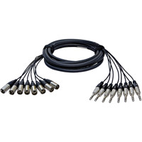 

Alva 6.5' Analog Multi-Core Cable, 8x XLR to 8x TRS