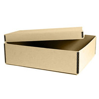 

Archival Methods Metal Edge Short Top Box 12.5x15x4.25", Tan