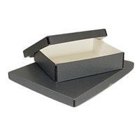 

Archival Methods Flat Short Top Box 22.5x28.5x2", Gray