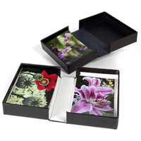 

Archival Methods 11.25 x 14.25 x 1.37" Onyx Portfolio Box with Black Lining