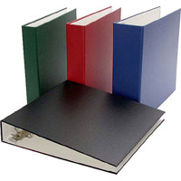 

Archival Methods Collector Grade Three Ring Binder, 1.5" Thick, Holds 10x11" Pages, Navy Blue.