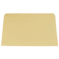 

Archival Methods File Folders, Letter Size 9-5/8x11-3/4", Full 1" Top Tab, Package of 50.