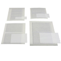 

Archival Methods Adhesive Back Vinyl Label Holders, 1x3", Package of 20