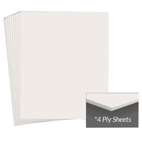 

Archival Methods 100% Cotton Museum Board, 13x19", 4 Ply, Antique White, Package of 25