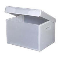 

Archival Methods Flip-Top Paper Record Storage Box, Package of 5 - Interior Dimensions (LxWxD) 15x12.5x10"