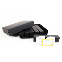 

Archival Methods 35mm Slide Storage File Kit, Includes 48 Slide Trays, 6 Slide Boxes, 50 Slide Dividers & Master Box, Black