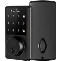 

Amcrest Smart Lock Digital Keypad Single Cylinder Deadbolt with Automatic Motorized Locking, Zinc Alloy