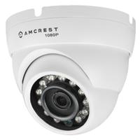 

Amcrest 2.1MP 1080p Outdoor HDCVI Standalone Dome Camera, 30fps, Up to 984' Long Distance Transmit Range, 65' IR Night Vision Range, White