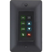 

Aurora Multimedia DXB-8i 8-Button Ethernet Backlit Control Panel, Black