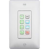 

Aurora Multimedia DXB-8i 8-Button Ethernet Backlit Control Panel, White