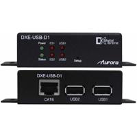 

Aurora Multimedia 230' USB 2.0 480 Mb/s CAT5e/6 Extender Kit, Includes DXE-USB-H1 Host PC Side USB Extender Unit, DXE-USB-D1 Device Accessory Side USB Extender Unit