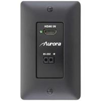 

Aurora Multimedia DXW-1 HDMI Wall Plate Transmitter with HDBaseT 330' CAT Extender, Black