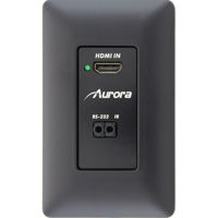

Aurora Multimedia DXW-1 HDMI HDBaseT Wall Plate Transmitter, Black