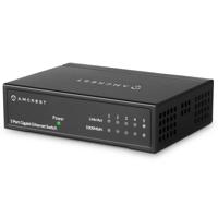 

Amcrest AMGS5 5-Port Gigabit Ethernet Plug and Play Network Switch