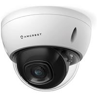 

Amcrest 4K UHD 5MP Outdoor Security PoE Dome IP Camera with 2.8mm Lens, 98' Night Vision, White