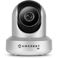 

Amcrest UltraHD 2K 3MP Indoor Wi-Fi IP Camera, Pan/Tilt, Silver