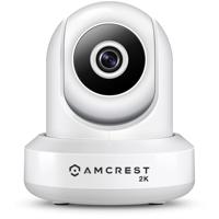 

Amcrest UltraHD 2K 3MP Indoor Wi-Fi IP Camera, Pan/Tilt, White