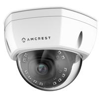 

Amcrest ProHD 4MP Outdoor PoE Vandal Dome IP Camera with IR, White