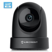 

Amcrest 4MP UltraHD WiFi (2688x1520) Security Wireless IP Camera with Pan/Tilt, Dual Band 5/2.4GHz, 2 Way Audio, Black